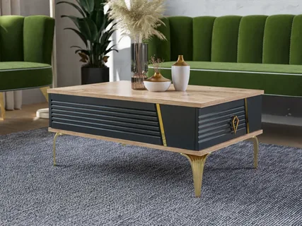 تصویر 1 از میز عسلی چوبی با چوب مرغوب و بادوام